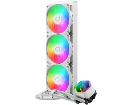 Cooler Master vodní chladič MasterLiquid 360 Core II, 3x120mm, LGA1851, AM5, bílá