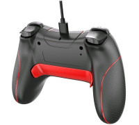 C-TECH gamepad Theon pro PC/PS3, 2 programovatelná makro tlačítka, 2x analog, X-input, vibrační, 1,8m kab