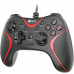 C-TECH gamepad Theon pro PC/PS3, 2 programovatelná makro tlačítka, 2x analog, X-input, vibrační, 1,8m kab