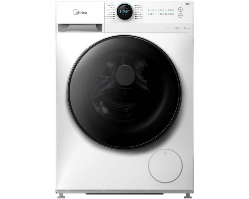 Midea Washing Machine with Dryer | MF200D80WB/W-HR | Energy efficiency class A/E | Front loading | Washing capacity 8 kg | 1400 RPM | Depth 48 cm | Width 60 cm | Digital | Drying system | Drying capacity 6 kg | Steam function | White