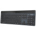 Targus EcoSmart - Tastatur - nachhaltige Energiegewinnung - full size - antimicrobial - hintergrundbeleuchtet - kabellos - Bluetooth 5.0 - QWERTY - Spanisch - Schwarz - recycelte Verpackung