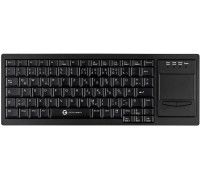 Gett GETT Cleantype Xtra Touch WL bezprzewodowa klawiatura z touchpadem kolor czarny układ DE