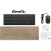 Lenovo Essential Wired Combo - Tastatur-und-Maus-Set - 2,5-Zonen-Layout - USB - QWERTZ - Deutsch - Schwarz
