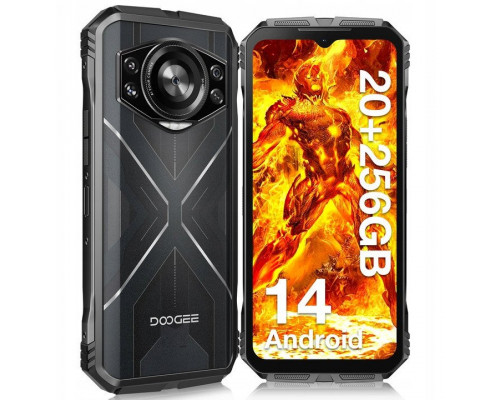 DOOGEE S cyber phone, 256/8 GB, silver