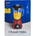Russell Hobbs 27120-56, Tabletop blender, 1.5 L, Pulse function, 650 W, Black, Red, Transparent