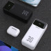 Dudao K15Max powerbank 30000mAh 22.5 Watt Sort