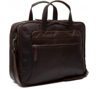 The Chesterfield Brand Ryan computer bag for 17" laptop, brown