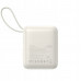 Joyroom JR-PBF27 10000mAh 22.5W with a built-ini kablami USB-C i Lightning - biały