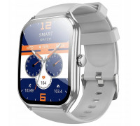 HOCO smartwatch z funkcją rozmowy AMOLED Y28 srebrny