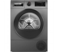 Bosch Dryer Machine with Heat Pump | WQG245DXSN | Energy efficiency class A+++ | Front loading | 9 kg | Condensation | LCD | Depth 61.3 cm | Grey