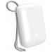 Puro Power Link 10 Plus 10000 mAh with a built-in kablem USB-C – biały