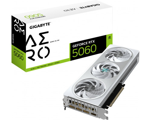 Gigabyte GeForce RTX 5060 Aero OC 8GB GDDR7 DLSS4 (GV-N5060AERO OC-8GD)