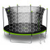 NeoSport Garden Trampoline 15ft/465cm With inner mesh with ladder