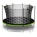 NeoSport Garden Trampoline 15ft/465cm With inner mesh with ladder