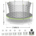 NeoSport Garden Trampoline 15ft/465cm With inner mesh with ladder