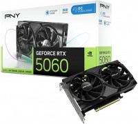 PNY GeForce RTX 5060 Overclocked Dual Fan 8GB GDDR7 DLSS4 (VCG50608DFXPB1-O)
