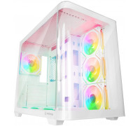 Rampage Loopy akwarium 7x wentylator ARGB Infinity HUB biała (LOOPY-WHITE)