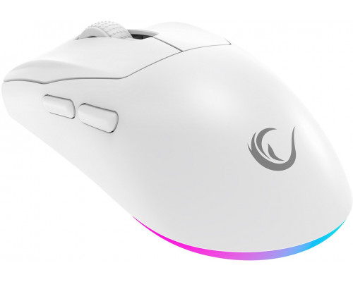 Rampage Prote M5 Pro mysz bezprzewodowa 26000 DPI RGB LED 1K Hz biała