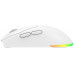 Rampage Prote M5 Pro mysz bezprzewodowa 26000 DPI RGB LED 1K Hz biała
