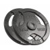 cast iron olympic zestaw 2x15kg, otwór 51mm, plate z uchwytami, REBEL ACTIVE