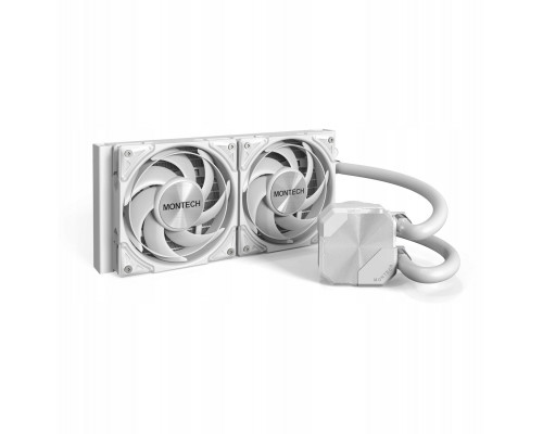 Montech Hyper Flow Silent 240 White zestaw AIO