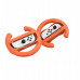 YAXO Handles for Joy-Con WHEELS SET for NS/NS2 Inferno Orange&Hydro Blue