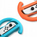 YAXO Handles for Joy-Con WHEELS SET for NS/NS2 Inferno Orange&Hydro Blue
