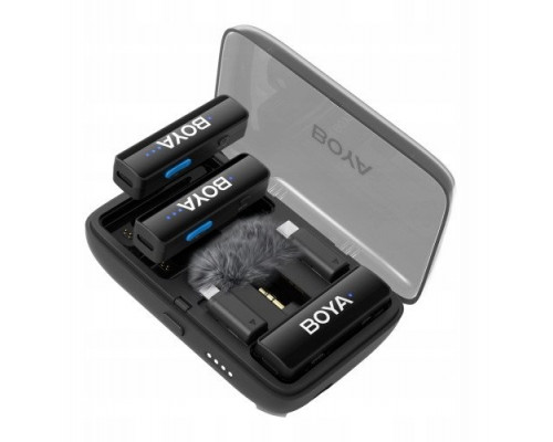 Boya BOYALINK V2.0 - 2.4G Mini Wireless Microphone for Camera, Android, iOS devices