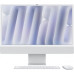 iMac24" Silver/M4-8C-CPU,8C-GPU/16GB/256GB SSD/Key-Deutsch/MM2/1GB Ethernet
