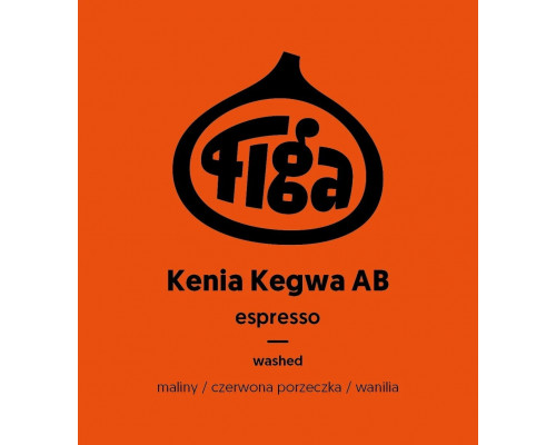 Figa Coffee - kawa ziarnista Kenia Kegwa AB Washed Espresso 250 g