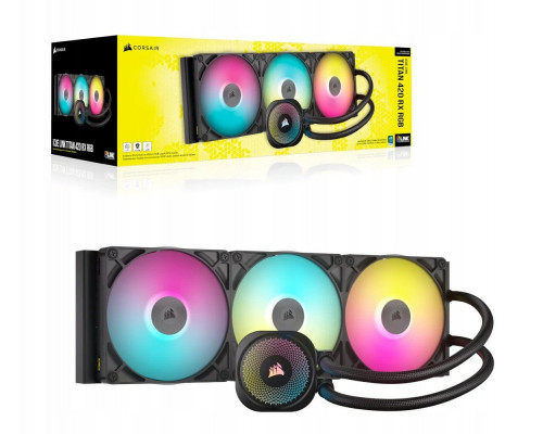 CORSAIR WAK iCUE LINK TITAN 420 RX RGB AIO 420mm