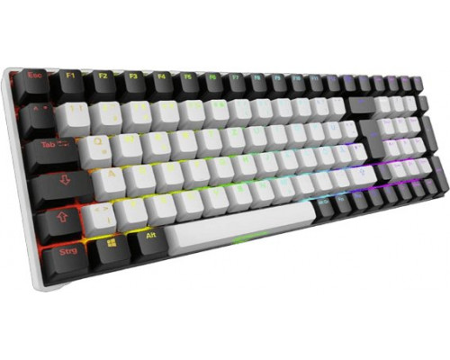 Sharkoon SKILLER SGK50 S2 (schwarz. DE-Layout. Gateron Yellow)