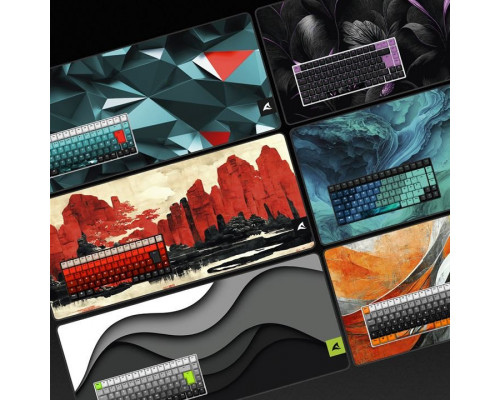 Sharkoon SKILLER SGK50 S3 Design Bundle D1 (graugrn/rot)