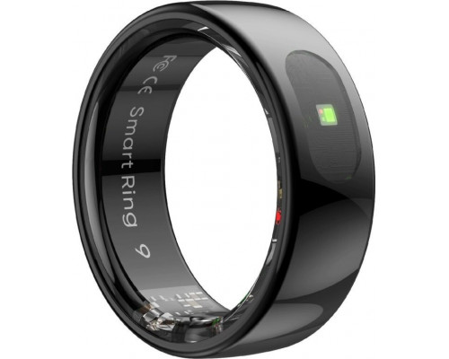 Smart RING PRO black, zmierz stres, bicie serca, monitor. snu, roz .12, Powerton