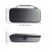 Case Etui Waliwith ka Case Case Osłona Torba for Console ASUS ROG Ally X / JYS-RAX011 B&W