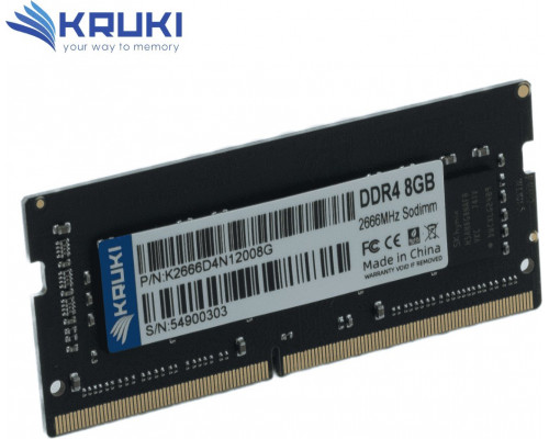 Kruki Pamięć DDR4 8GB Sodimm 2666MHz 1.2V
