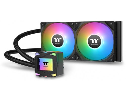 Thermaltake LA240 ARGB Płyta główna Zestaw do chłodzenia płynami 12 cm Czarny 1 szt.