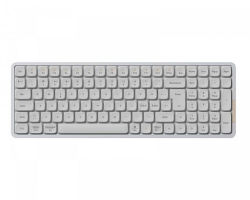 Lofree Flow100 low-profile mechanical keyboard, Linear Kailh Ghost switches, white