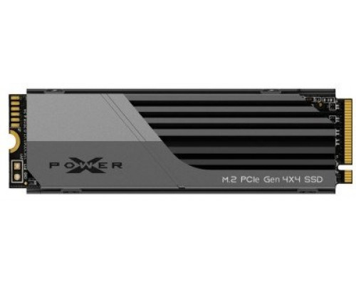 SSD Silicon Power XS75 2TB M.2 Gen4 NVMe 7000/6500 MB/s with Heatsink (SP02KGBP44XS75S5)
