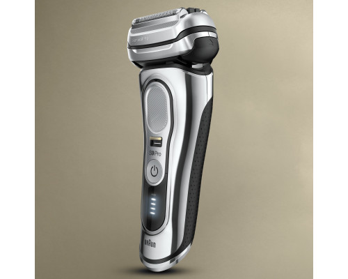 Braun Series 9 Pro 81747620 maszynka do shaving foliowa Przycinarka Chrom
