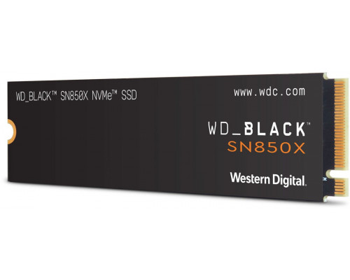 WD_BLACK SN850X NVMe SSD WDBB9G0080BNC - SSD - verschlusselt - 8 TB - intern - M.2 2280 - PCIe 4.0 (NVMe) - TCG Opal Encryption 2.01