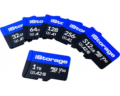 iStorage microSD card 256GB MicroSDXC UHS-III Klasa 10