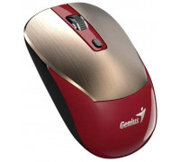 bezprzewodowa, Genius NX-7125, czerwono-z�oty, optyczna, 1200DPI