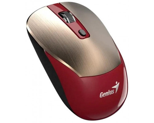 bezprzewodowa, Genius NX-7125, czerwono-z�oty, optyczna, 1200DPI