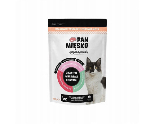 Food sucha dla kota Specjalne potrzeby Digestive & Hairball Control (dorosły) 800g