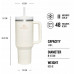 Stanley Quencher H2.O FlowState™ 1.18L Hot Coral