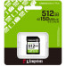 SD  Kingston Canvas Select Plus SDXC 512 GB Class 10 UHS-I/U3 V30 (SDS3/512GB)