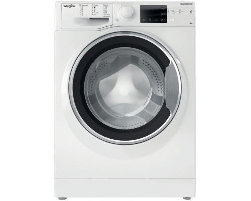 Whirlpool Washing machine | WRBSB 6249 W EU | Energy efficiency class C | Front loading | Washing capacity 6 kg | 1200 RPM | Depth 43 cm | Width 60 cm | LED | White