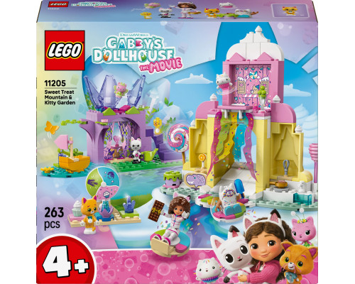 LEGO Koci Domek Gabi Łakociowa Góra i Kiciowy Ogródek (11205)