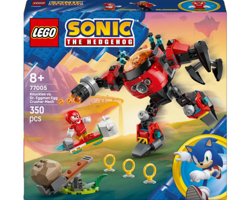LEGO Sonic the Hedgehog Knuckles kontra Dr. Eggman w mechu Egg Crusher (77005)